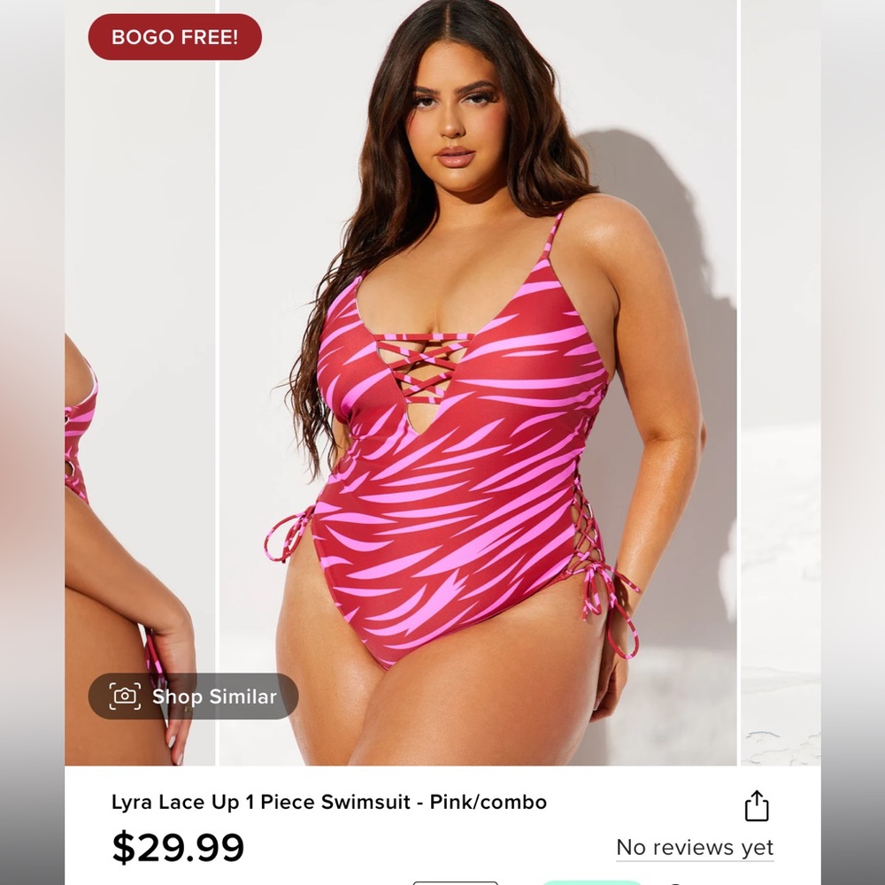 Fashion Nova One Piece Swimsuit